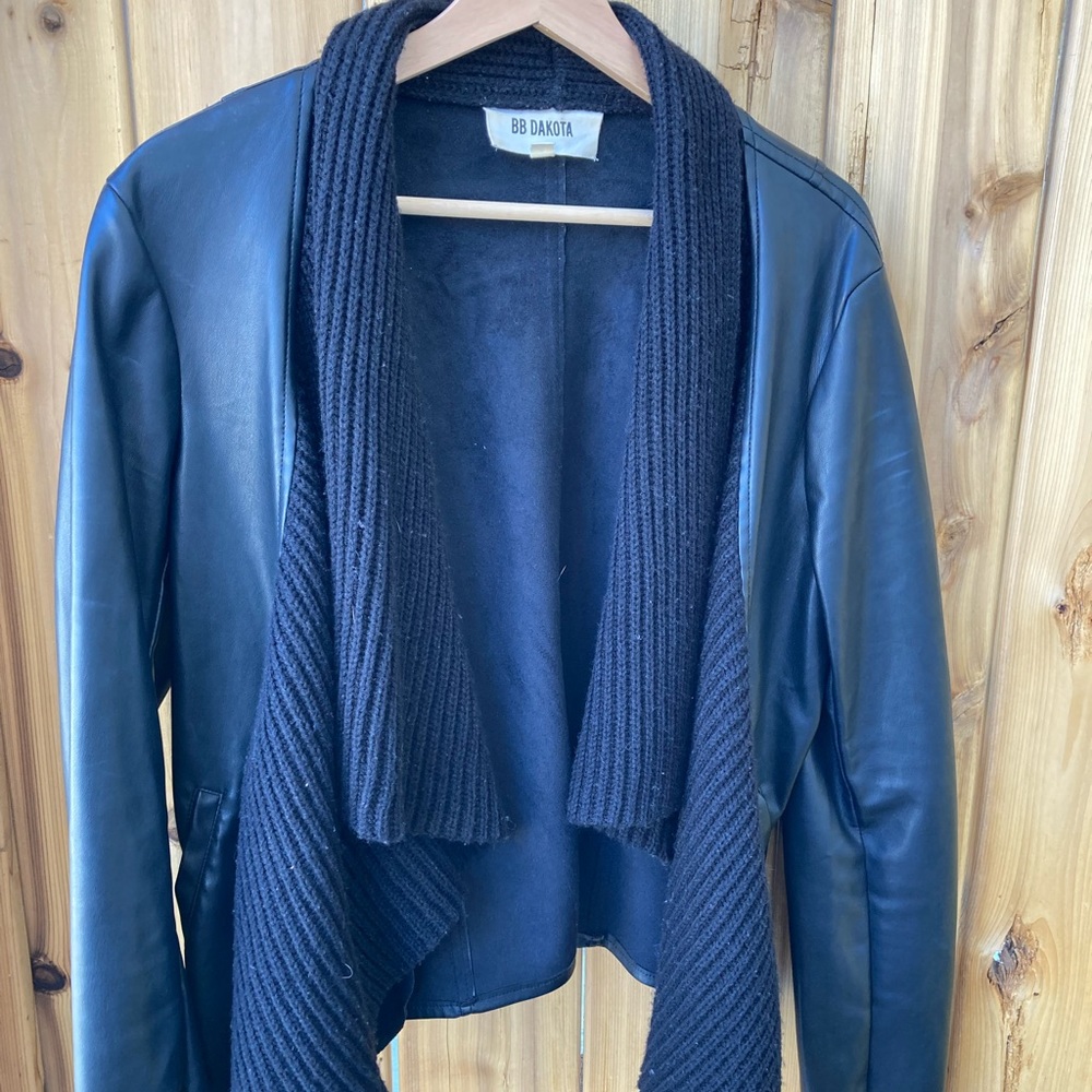 BB Dakota Faux Leather Jacket